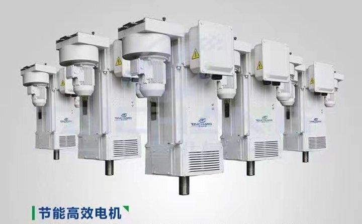 電機(jī)在原有散熱條件下額外搭載強(qiáng)制風(fēng)冷裝置，散熱性能更好，節(jié)能性上更是比外面常規(guī)電機(jī)提高了5%